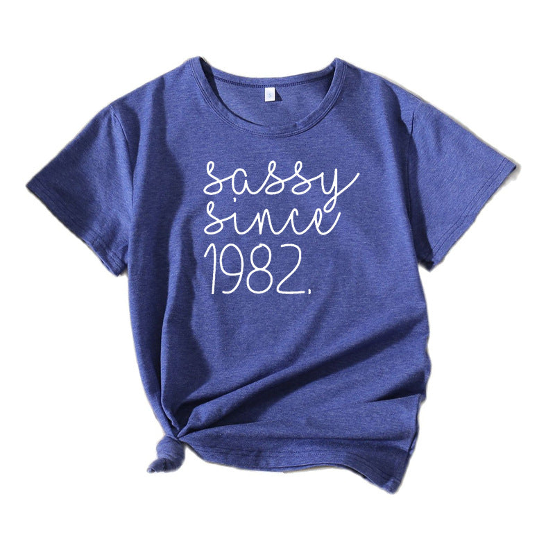 Dame Sassy Statement Grafik T-Shirt Stilla