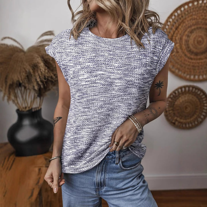 Damer afslappet, åndbart T-shirt Stilla