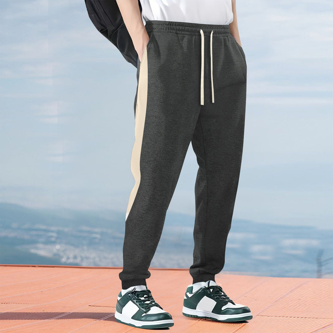Herrer Sporty Joggingbukser med sidelommer og elastisk talje Stilla