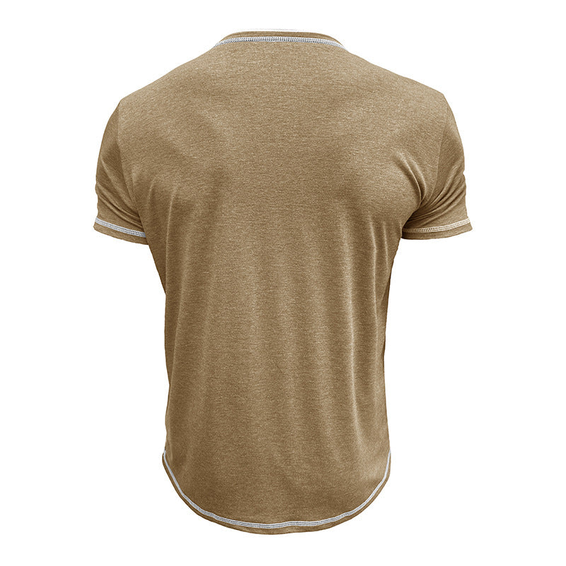 Herrer Poloshirt med knaplukning Stilla