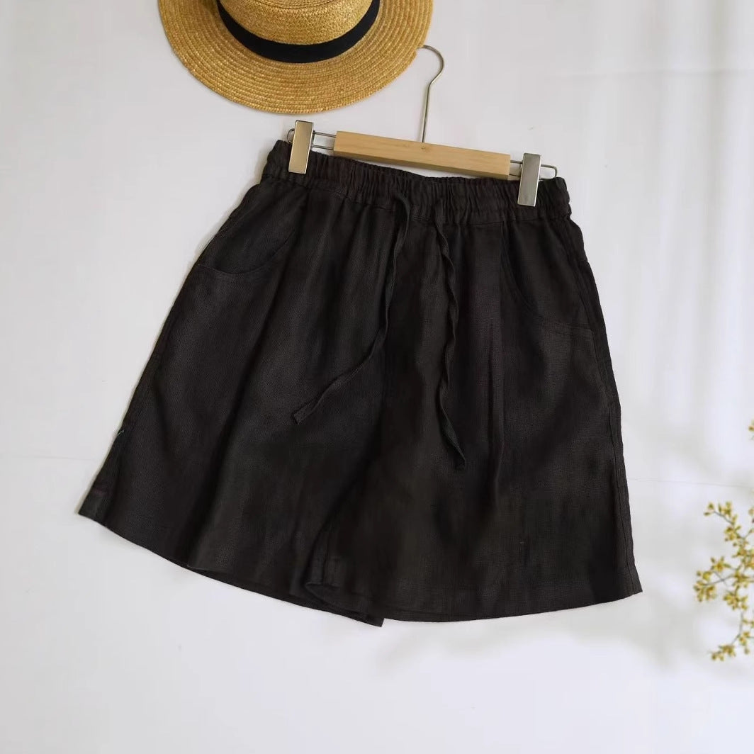 Femme Lette Drawstring Linned Shorts Stilla