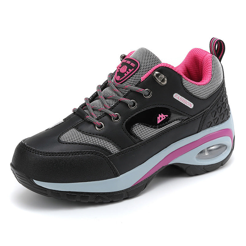Dame let luftpolstrede sneakers med åndbare mesh-paneler Stilla