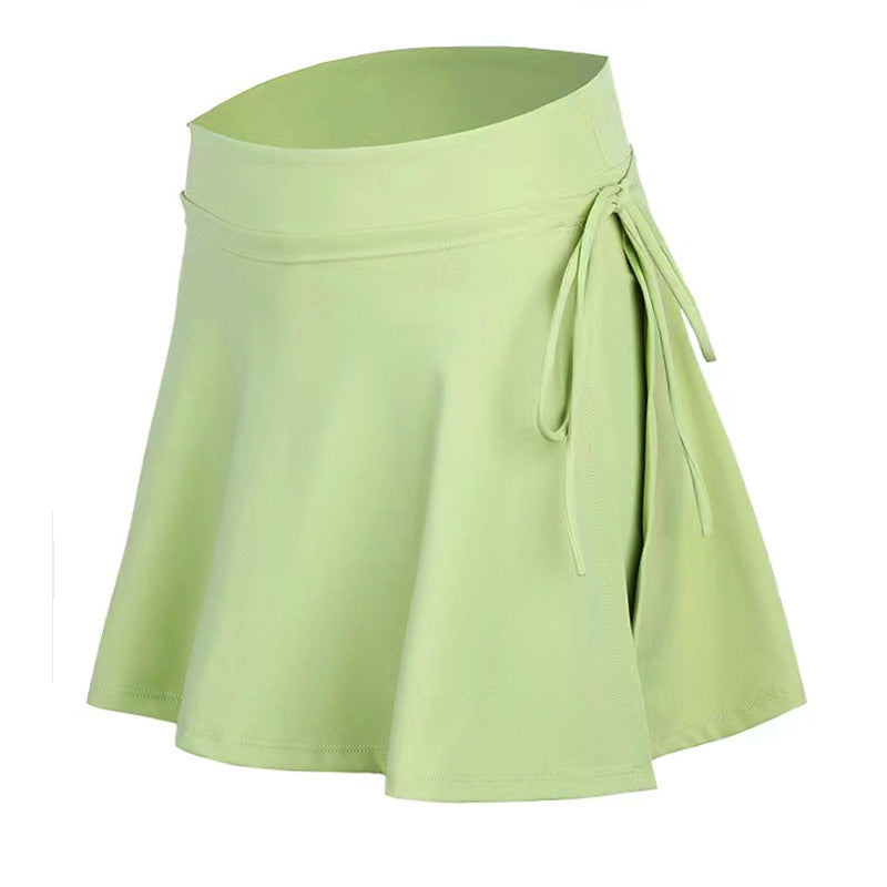 Dame Sporty Tellerock med integrerede shorts og justerbar talje Stilla