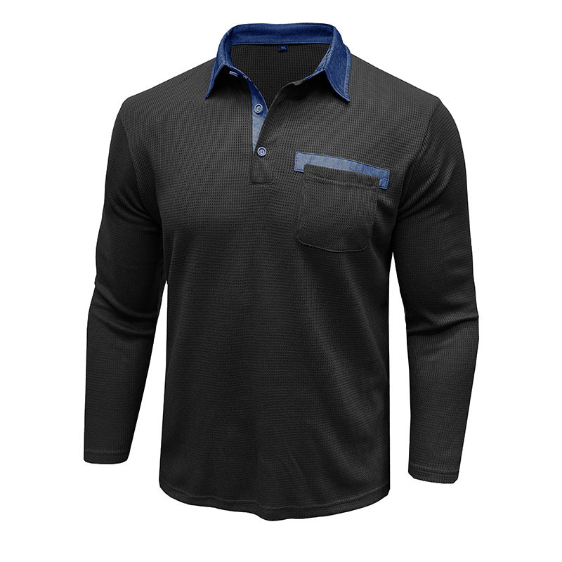 Herrer Langærmet Polo Shirt Stilla