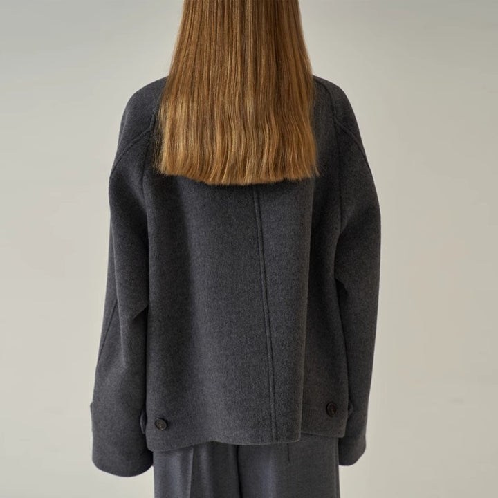 Kvinders Oversized Uldjakke Stilla