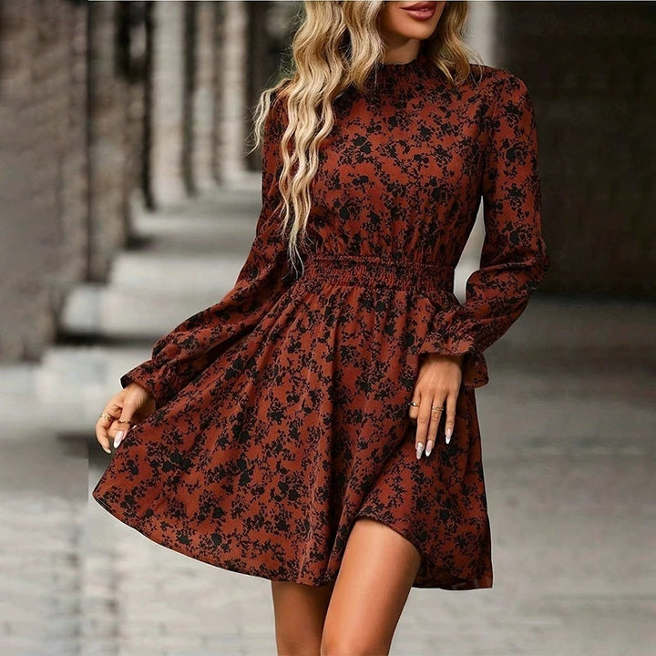 Damer elegant bluse med blomster mønstre Stilla