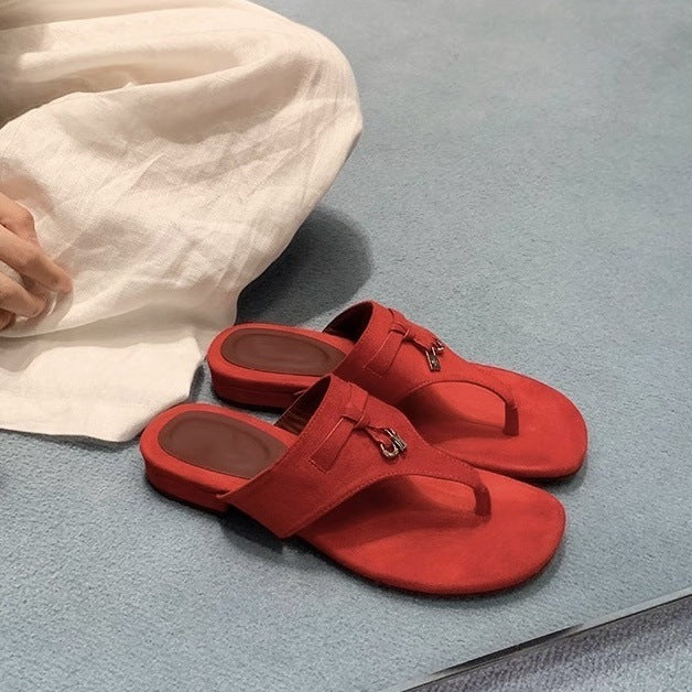 Femme Behagelig Tåsandaler Stilla