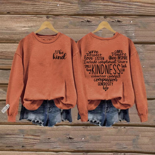 Dame sweatshirt med inspirerende kold design og generøs pasform Stilla