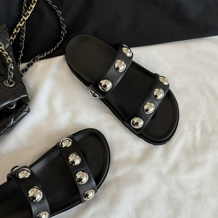 Femme Chic Nitter Slide Sandaler Stilla