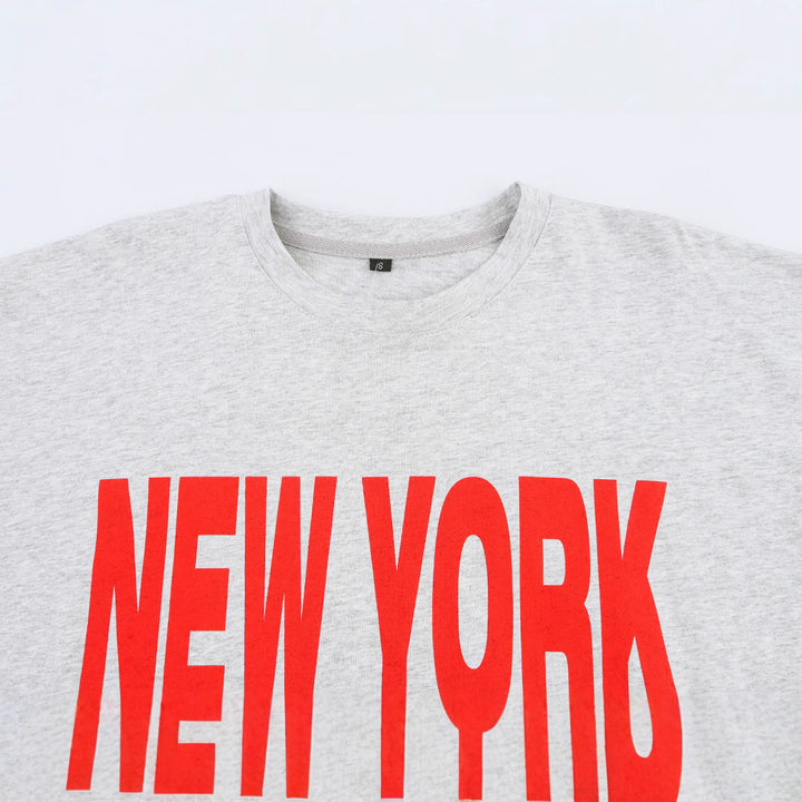 Femme Grafiktryk Oversized T-Shirt Stilla
