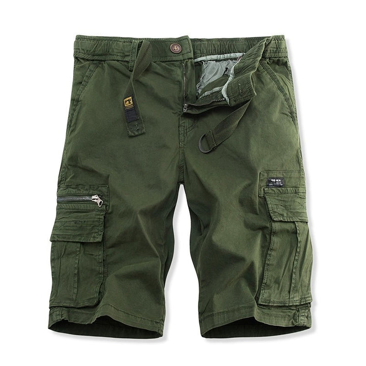 Herren Utility Cargo Shorts med multifunktionslommer Stilla
