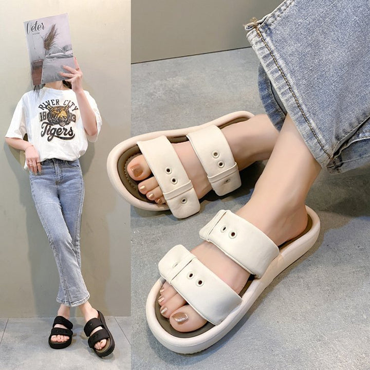 Damer Komfortable Rem-sandaler med justerbare spænder og ergonomisk sål Stilla