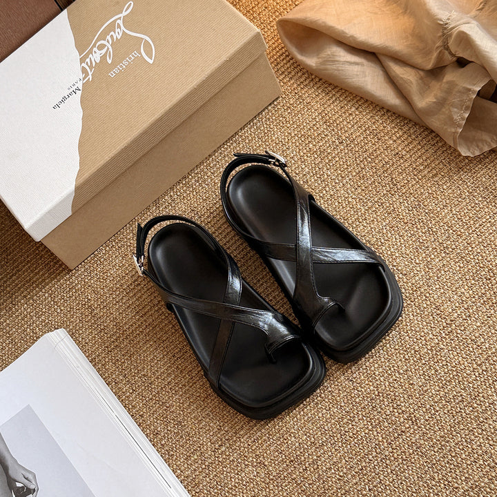 Femme Cross-Strap Komfortsandaler Stilla