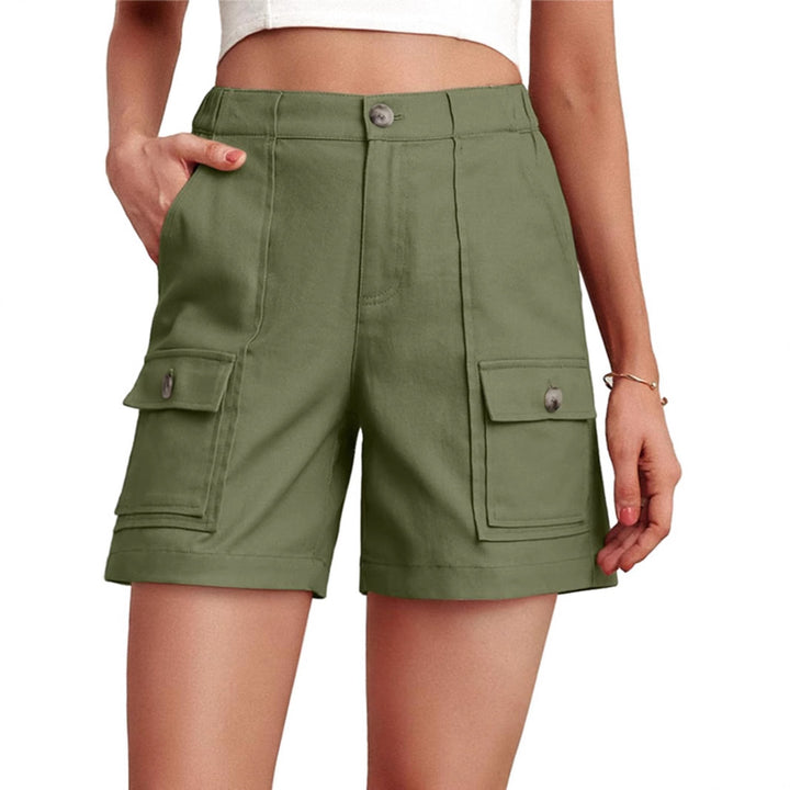 Dame Cargo-shorts med praktiske sidelommer og moderne snit Stilla