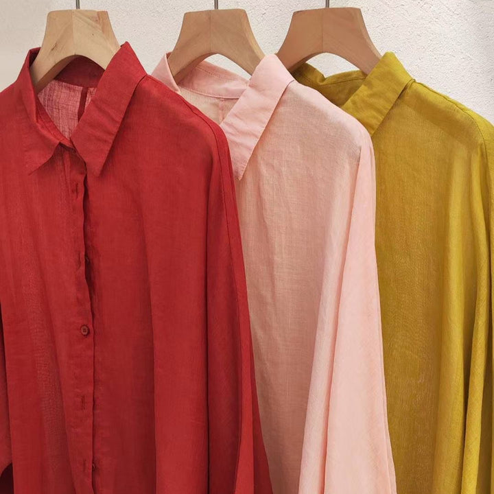 Kvinde Relaxed Fit Trykt Bluse Stilla