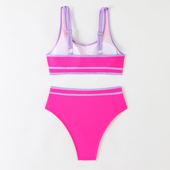 Dame Sport Højskåret Bikini Sæt Stilla