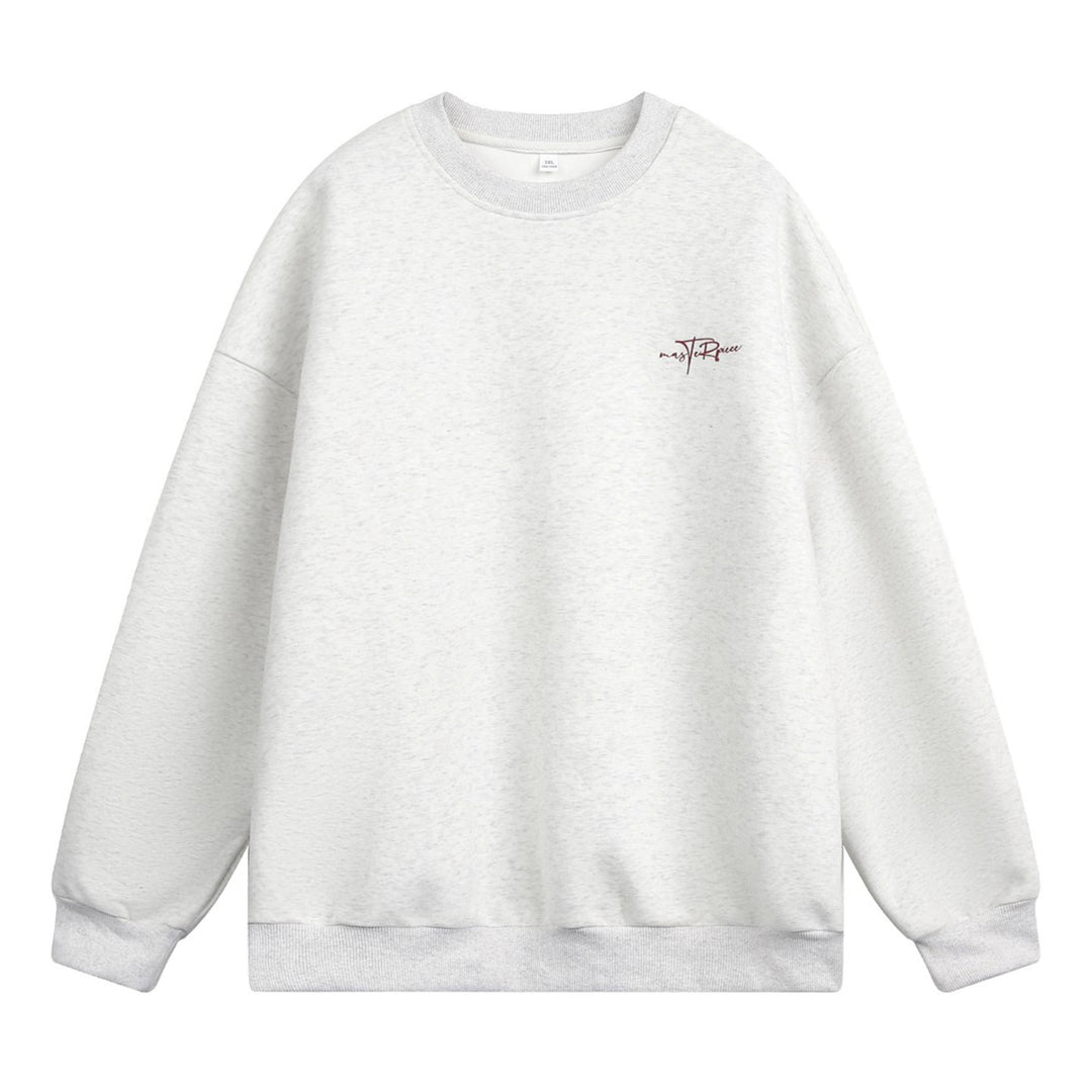 Dame casual sweatshirt lavet af høj kvalitet bomuld og med et moderne print Skovae