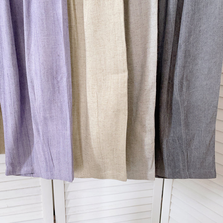 Femme Relaxed Fit Linned Culottes med justerbar snøreliv Stilla