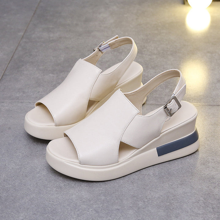 Dame Slingback-sandaler med elegant snit og luftig pasform Stilla