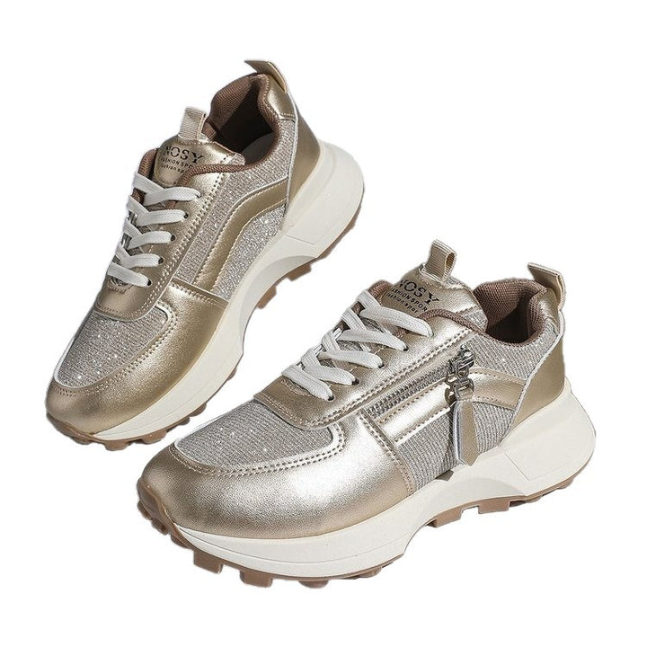 Dame Sporty Sneakers med glinsende accenter og moderne design Stilla