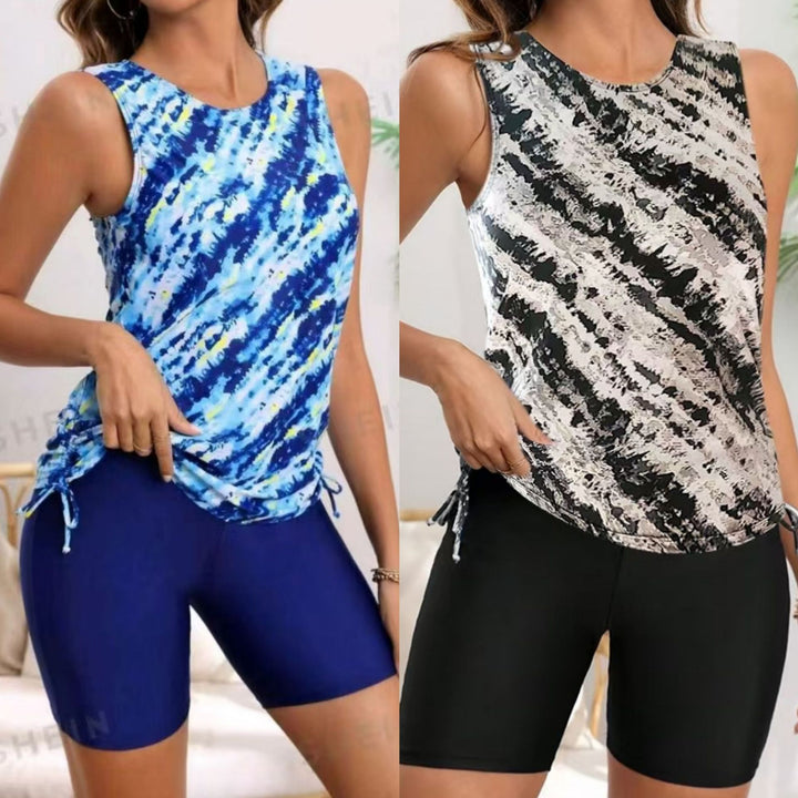 Kvinder Stylisk Svøm Tank og Shorts Sæt Stilla