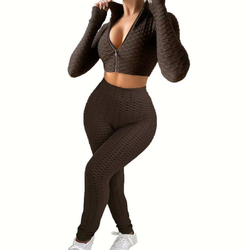 Femme Struktureret Activewear-Sæt Stilla