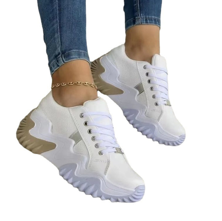 Dame Sporty Sneakers med skridsikker gummisål og åndbart mesh-oberstoff Stilla