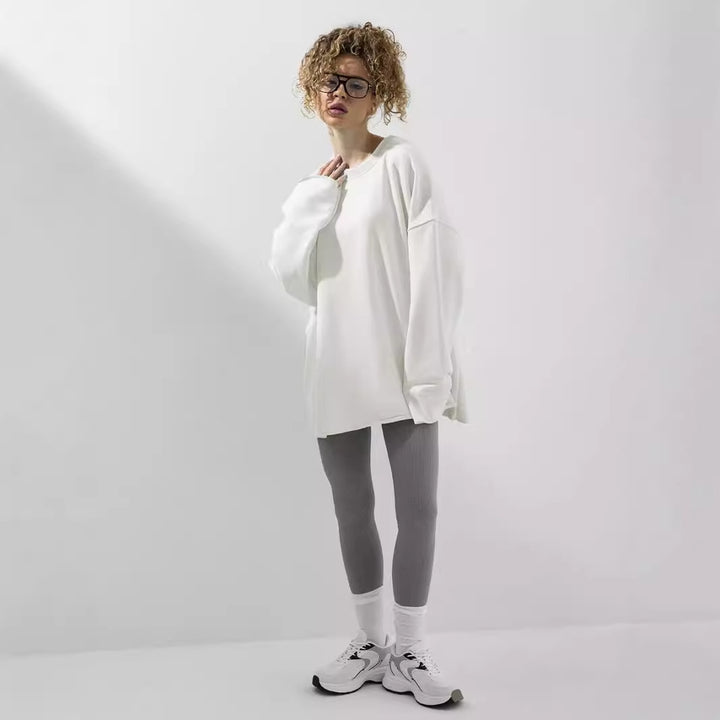Kvindernes oversized langærmet skjorte Skovae