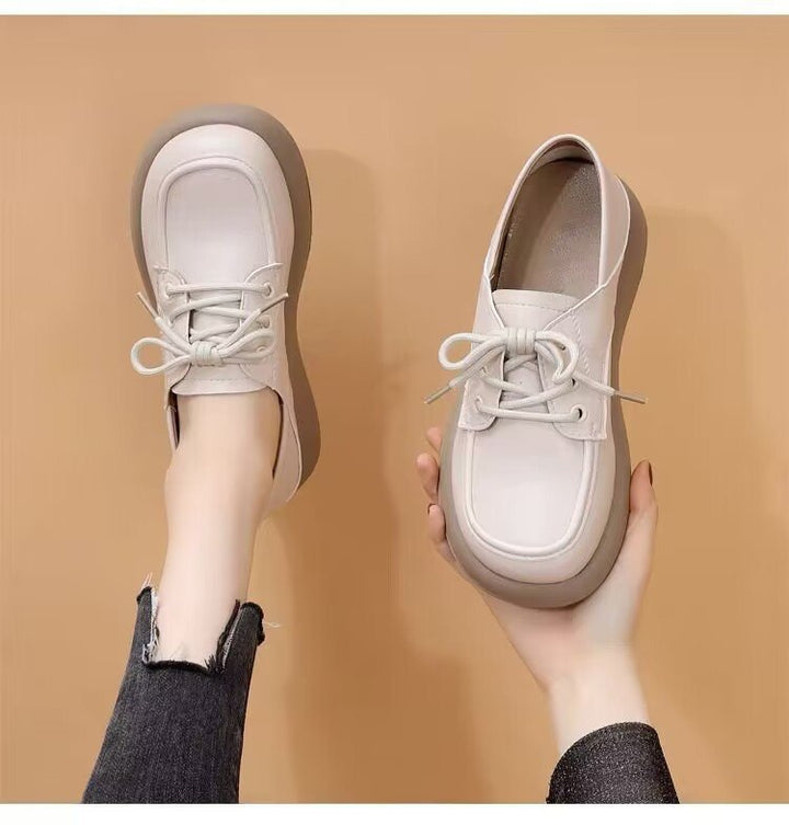 Dame snørebåndssko med behagelig polstring og sporty design Stilla