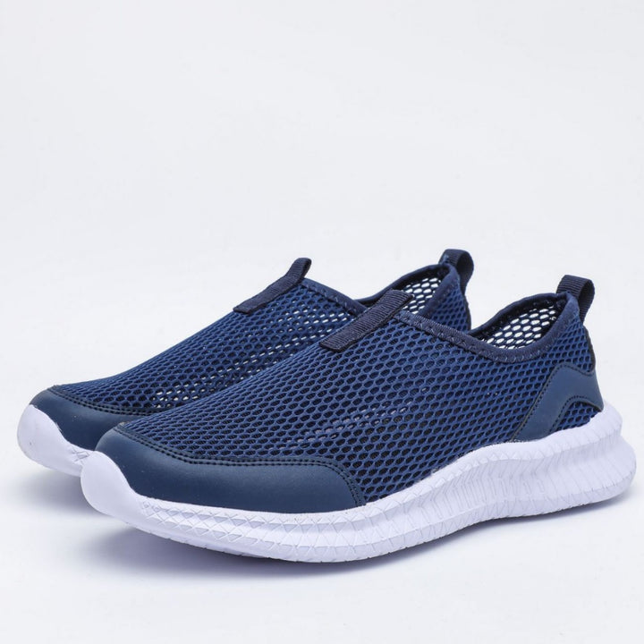 Dame Åndbar Slip-On Fritidssko med skridsikker Såle Stilla