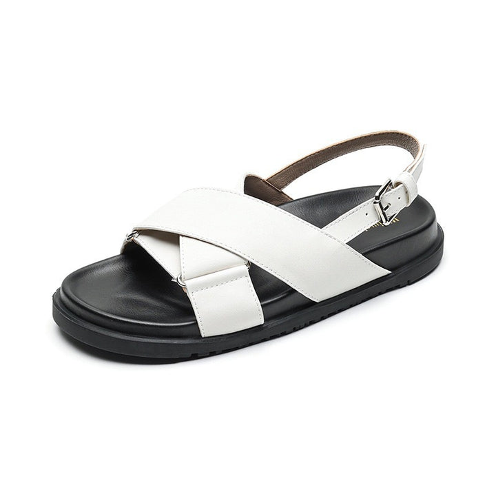 Herrer Fritid Krydsrem Sandaler Stilla
