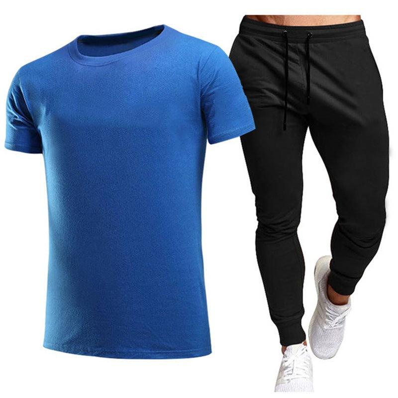Herrer komfortable fritidsoverdele med shorts Stilla