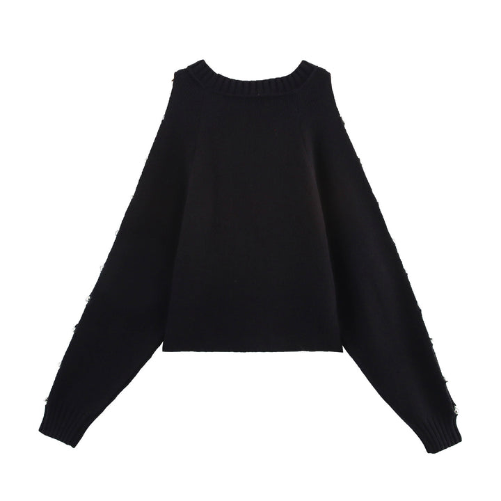 Femme Detaljeret knap-prydet strikpullover Stilla