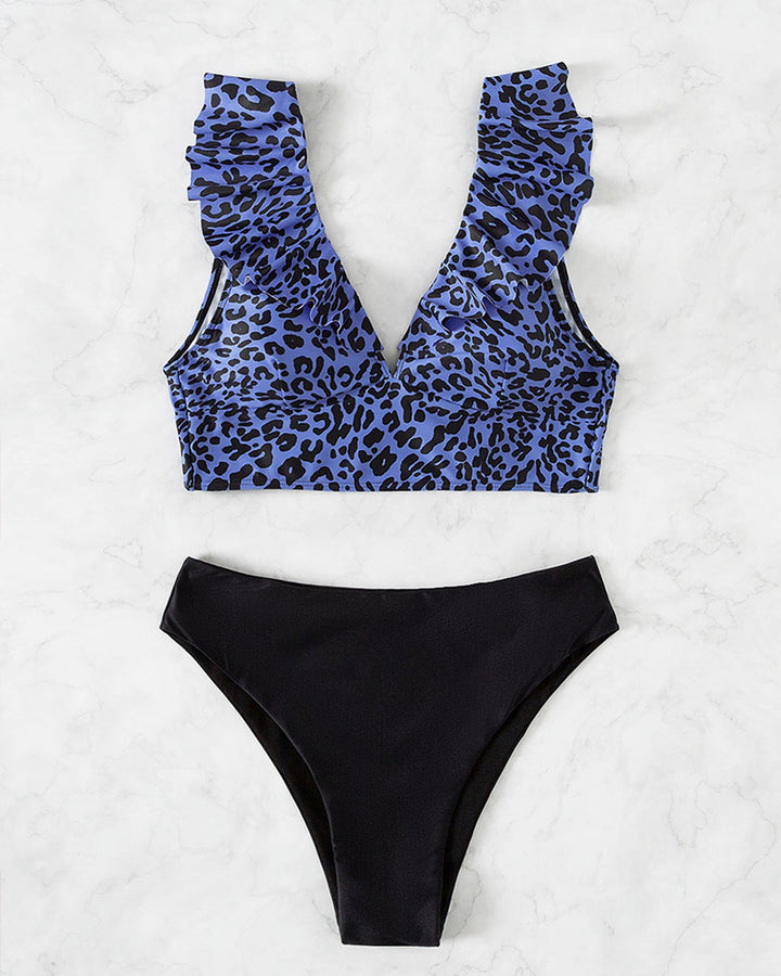 Dame Dyrmønster Crop Top Skovae