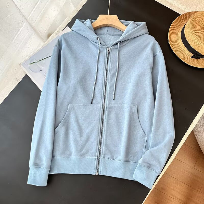 Kvinders sporty zip hoodie med praktiske kængurulommer Stilla
