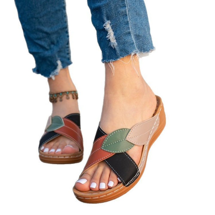 Dame Komfortable og stilfulde sandaler med elegant remdesign Stilla