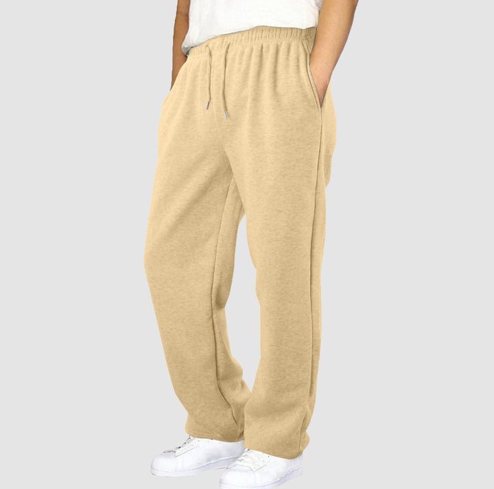 Herre komfortable joggingbukser med elastisk talje og sidelommer Skovae