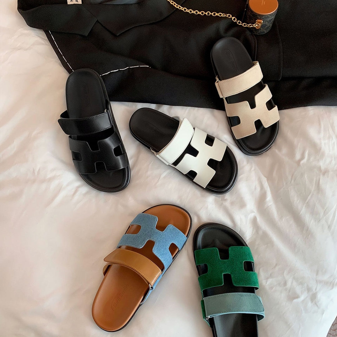 Herrer Komfort Slide Sandaler Stilla
