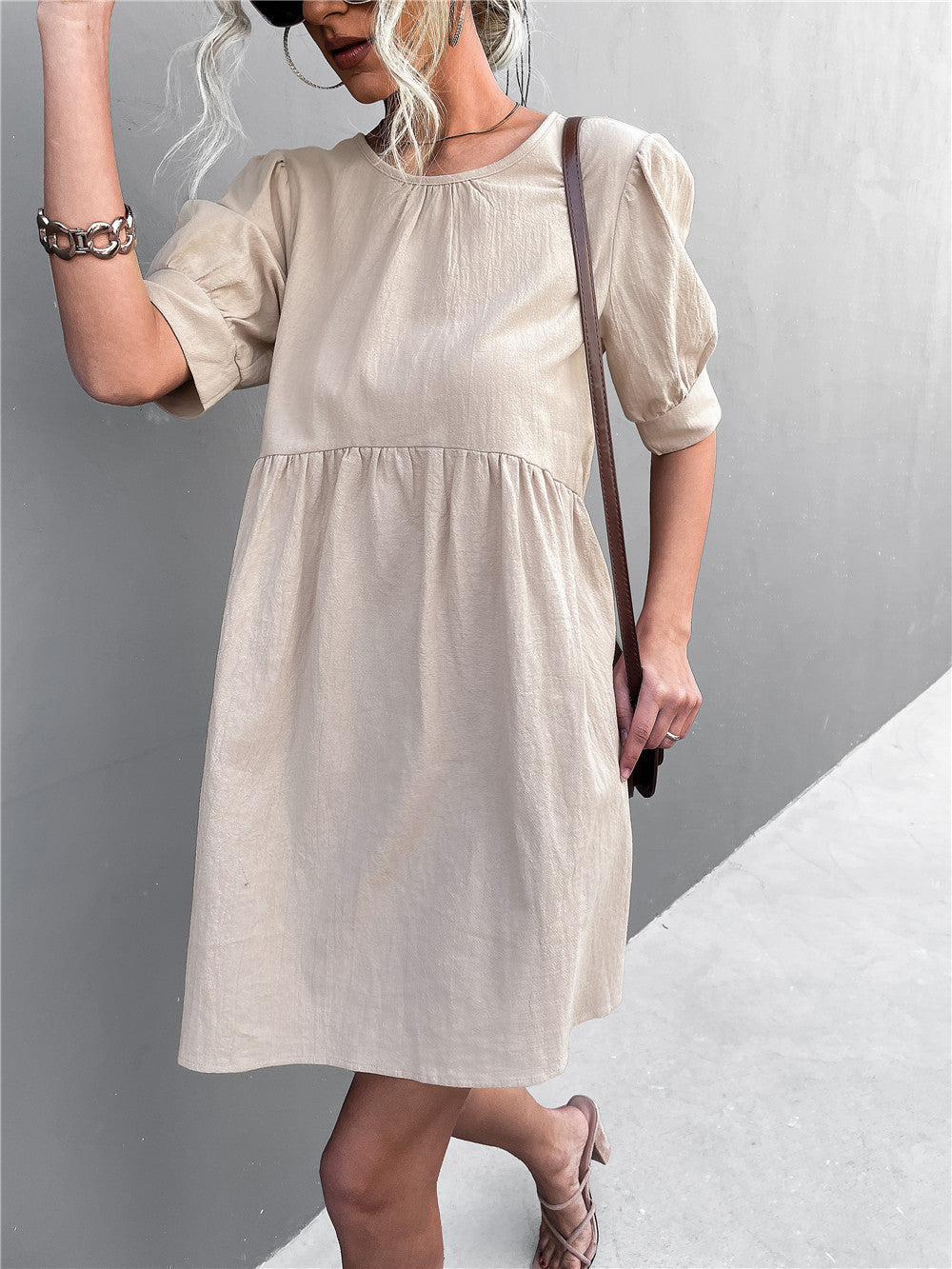 Dame flared dress Stilla