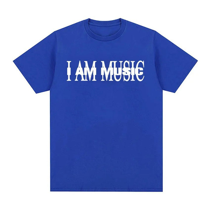 Dame T-Shirt med moderne typografi-tryk Skovae
