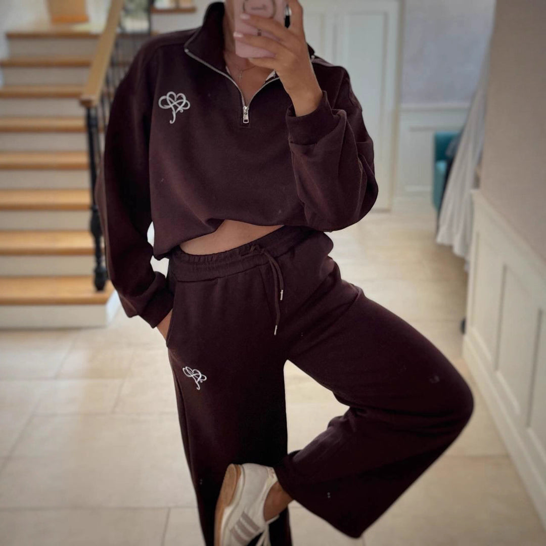 Dame moderigtig sweater med høj krave Stilla