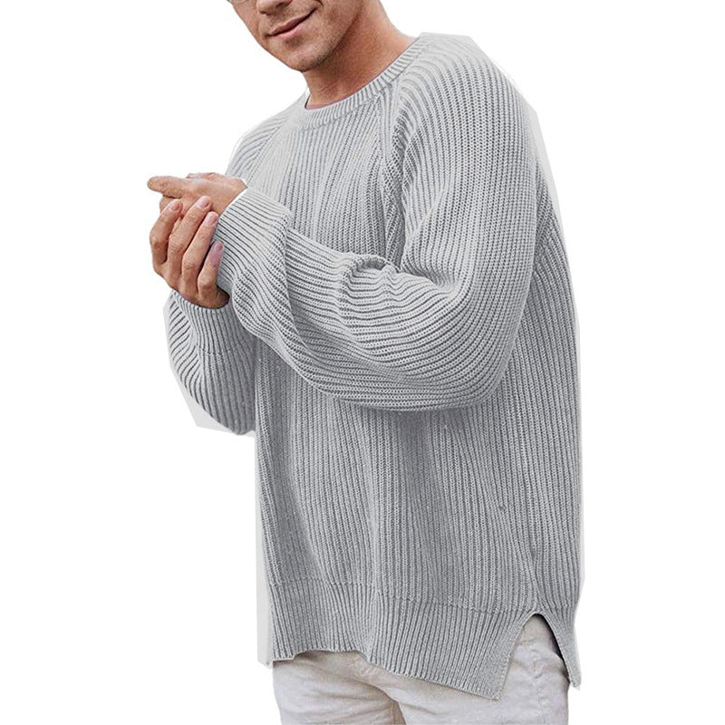 Herrer Groft strikket sweater Stilla