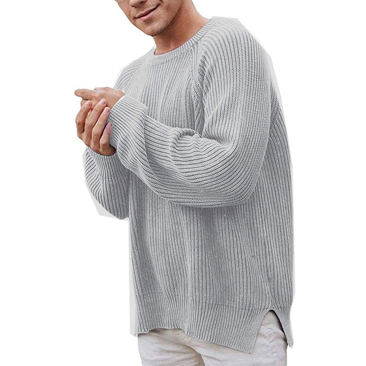 Herrer Groft strikket sweater Stilla