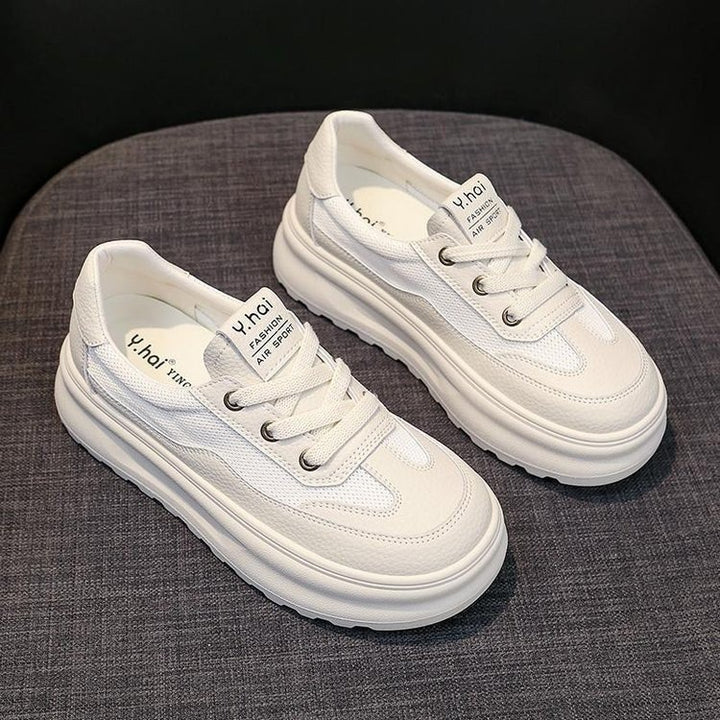 Dame Chunky Sneakers med innovativt plateau og åndbar overfladestruktur Stilla