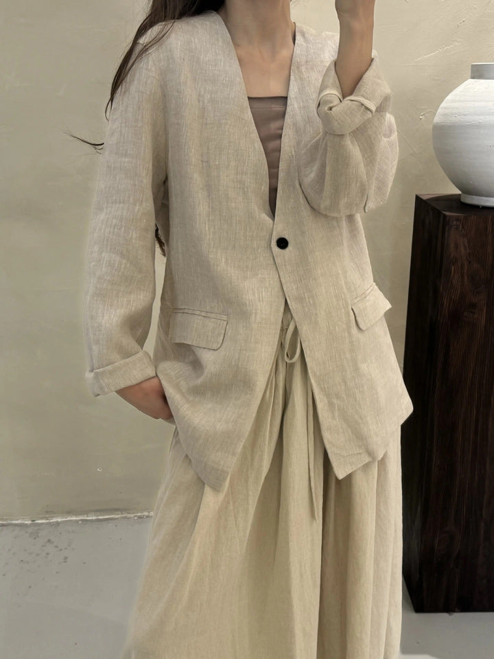 Femme Relaxed Fit Linned Blazer Stilla