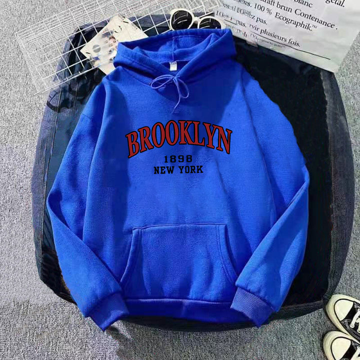 Kvindernes hoodie med urban Brooklyn design Skovae