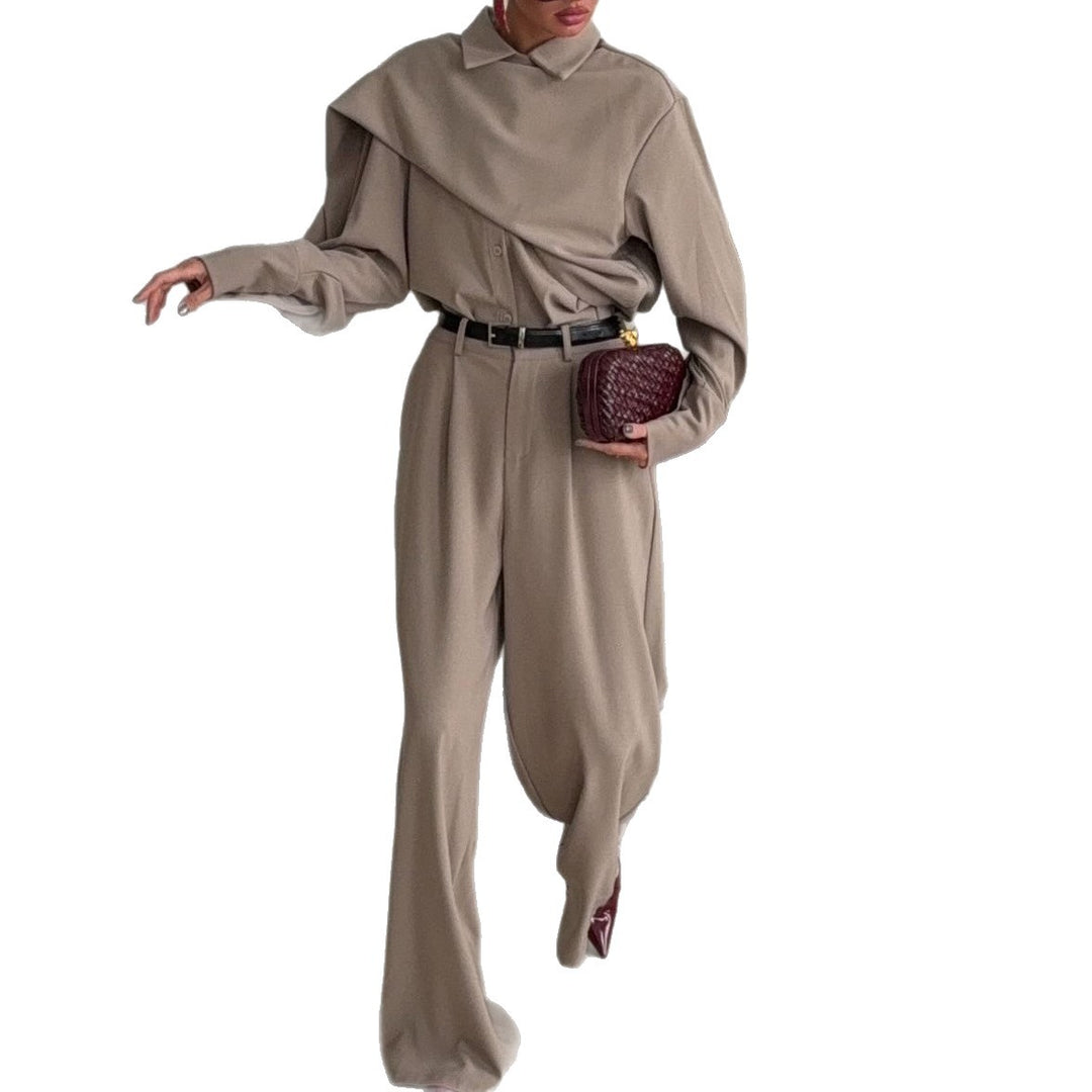 Dame Elegant Overall med Casual Krave Stilla