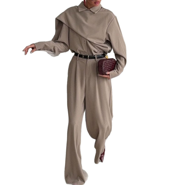 Dame Elegant Overall med Casual Krave Stilla