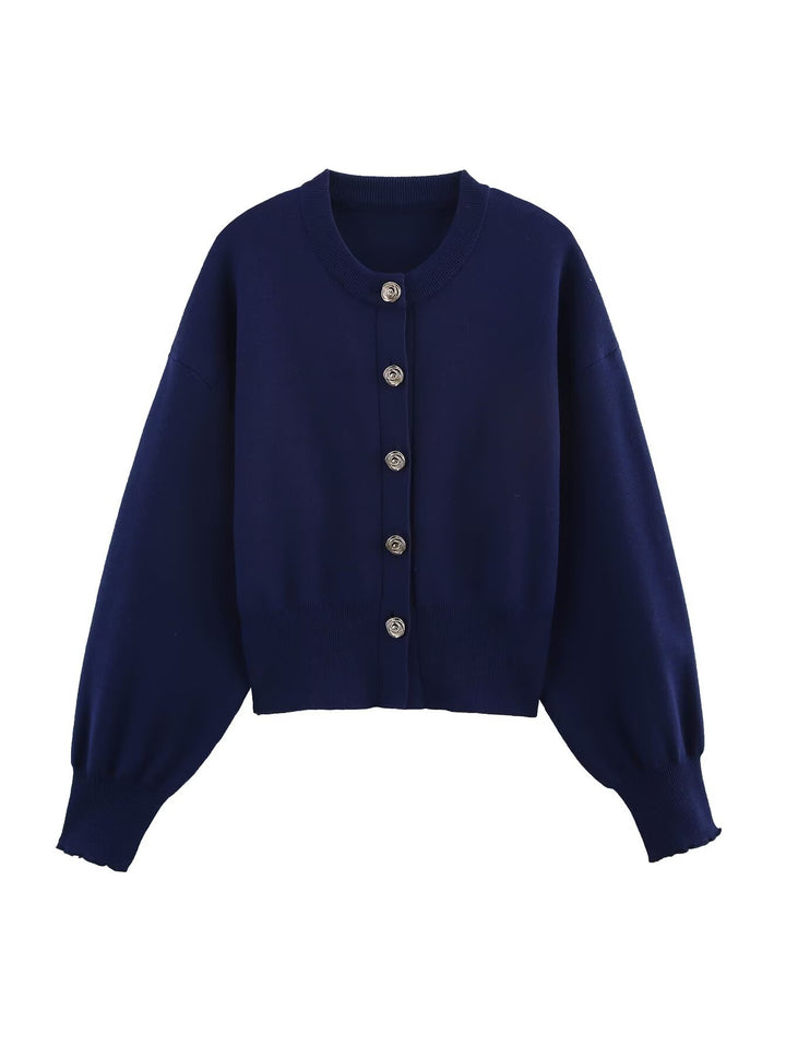 Femme Cozy Button-Up Cardigan Stilla