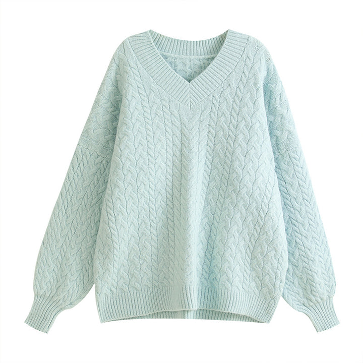Femme Kabelstrik Grovstrikket pullover Stilla
